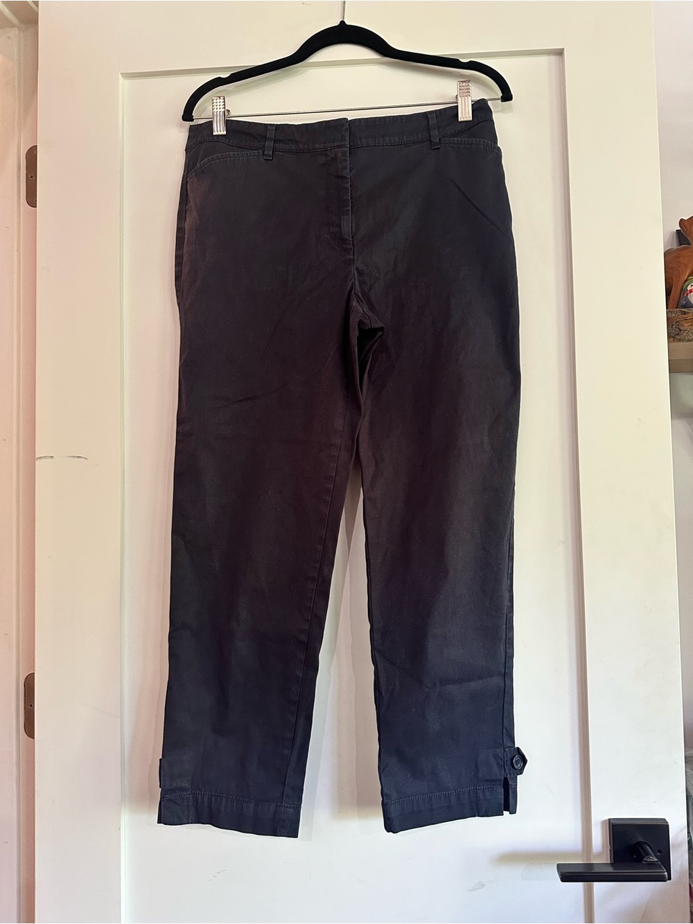 Talbot Perfect Crop Pant Size 6 in Navy
